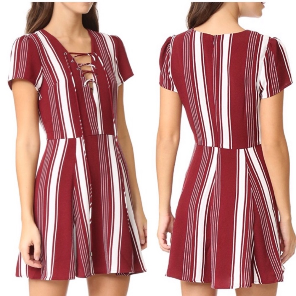Revolve Lovers + Friends Striped Compass Dress